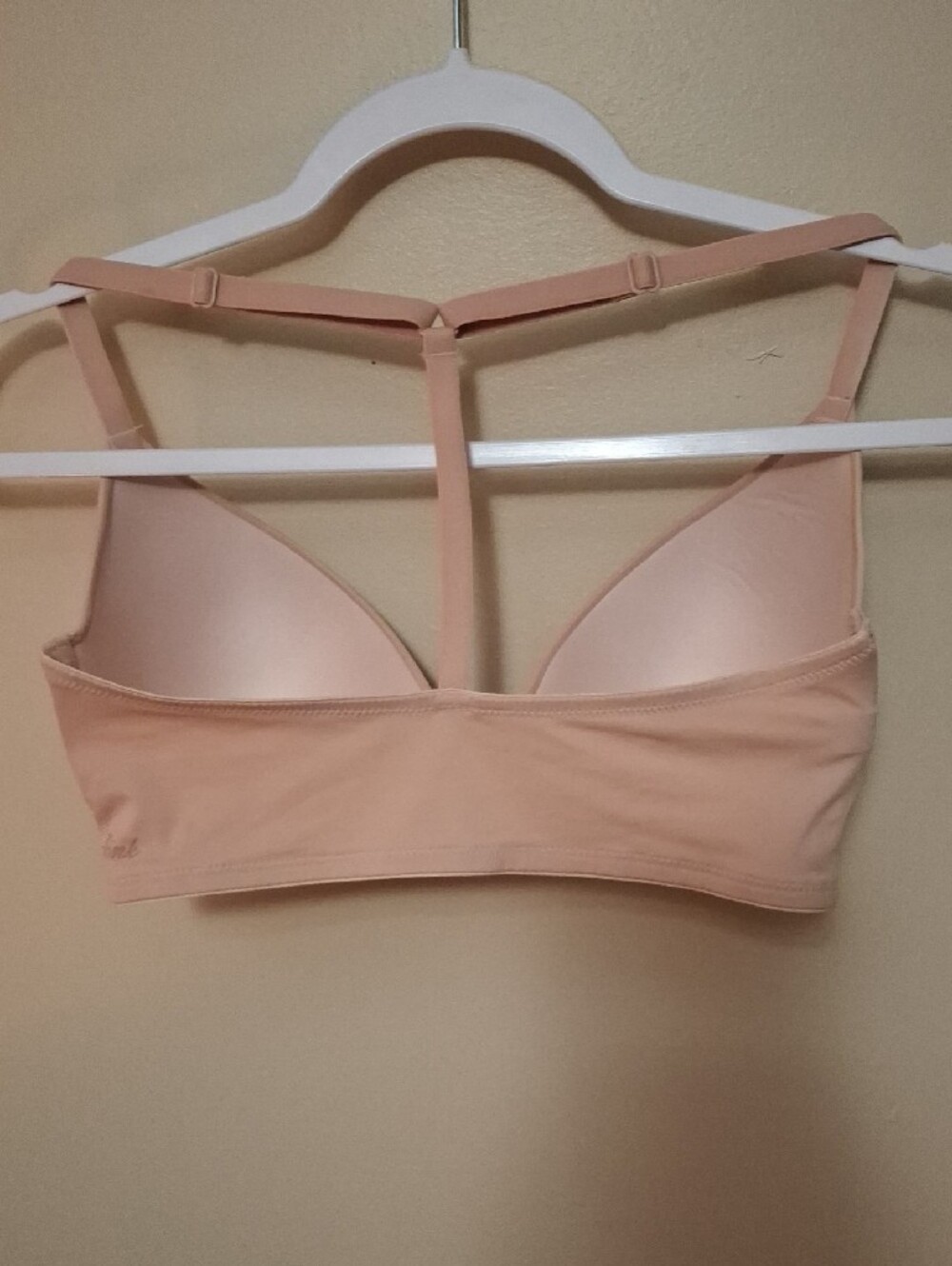 VS 🩷PINK🩷 WEAR EVERYWHERE T-SHIRT LIGHTLY LINED FRONT CLOSE BRA IN NUDE - Picture 2 of 5